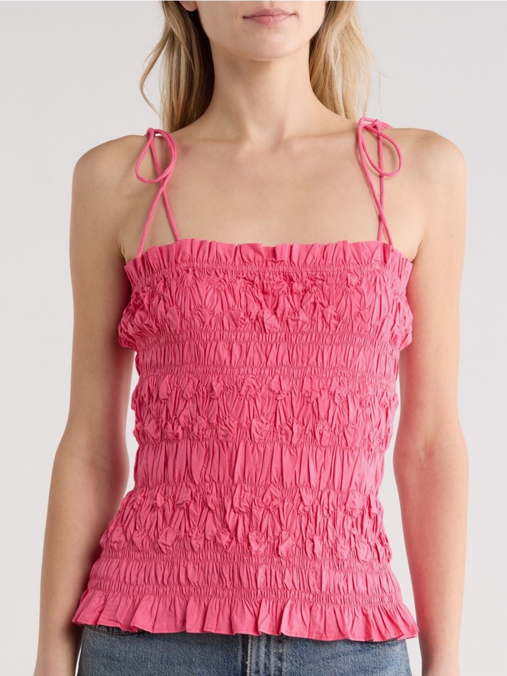NEW Ulla Johnson Ayan Top in Honeysuckle